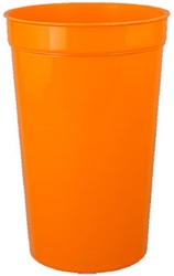 32 oz. Printed Smooth Plastic Stadium Cup (Silkscreen Imprint)